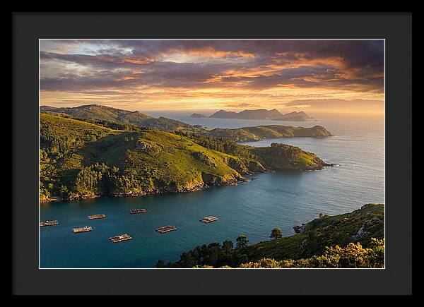 Galician Coast At Golden Hour