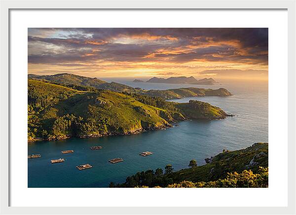Galician Coast At Golden Hour