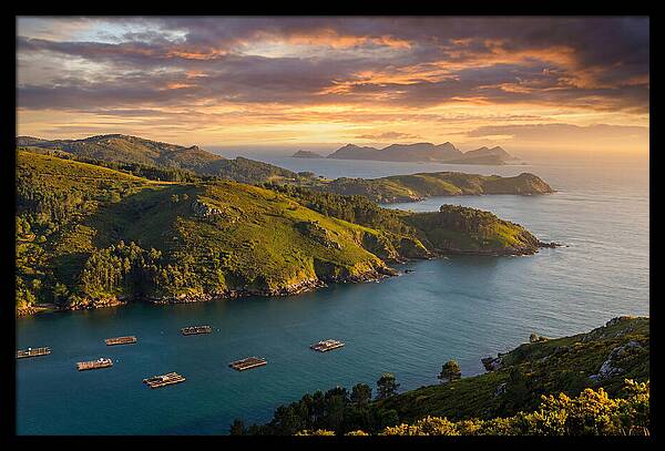 Galician Coast At Golden Hour