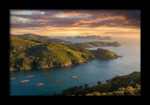 Galician Coast At Golden Hour