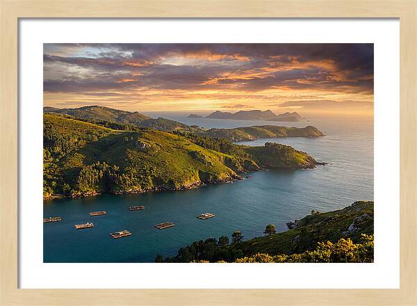 Galician Coast At Golden Hour