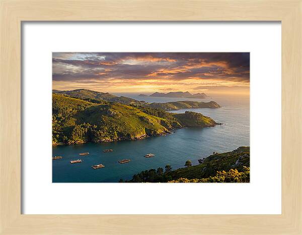 Galician Coast At Golden Hour