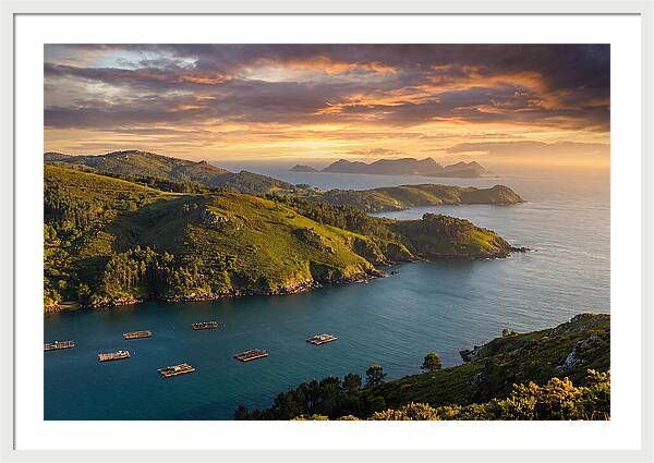 Galician Coast At Golden Hour