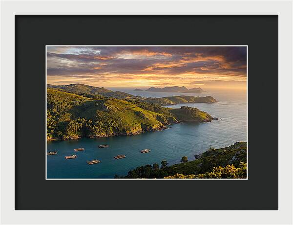 Galician Coast At Golden Hour