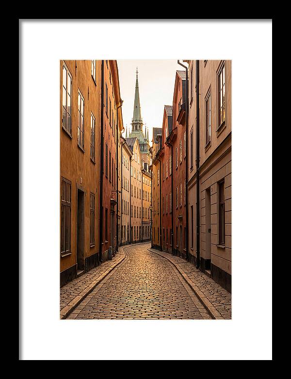 Gamla Stan At Golden Hour
