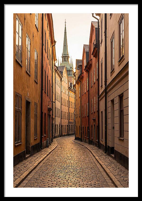 Gamla Stan At Golden Hour