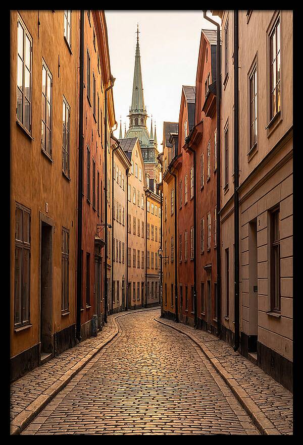 Gamla Stan At Golden Hour
