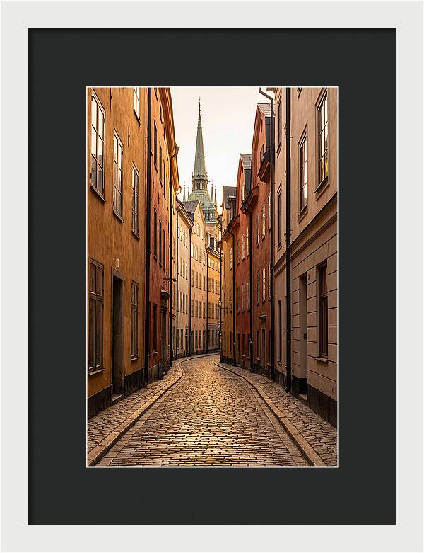 Gamla Stan At Golden Hour