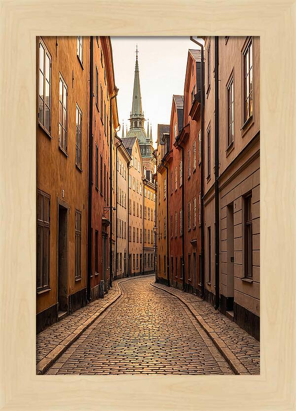 Gamla Stan At Golden Hour