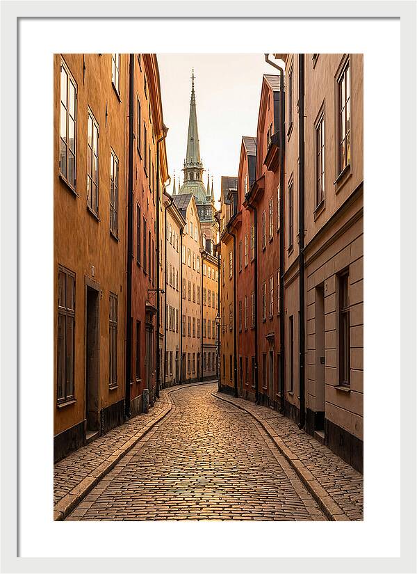 Gamla Stan At Golden Hour