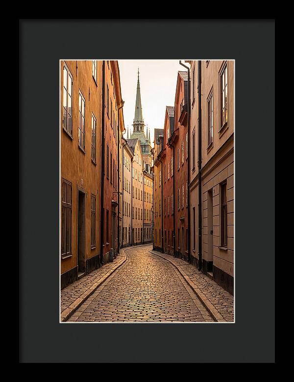 Gamla Stan At Golden Hour