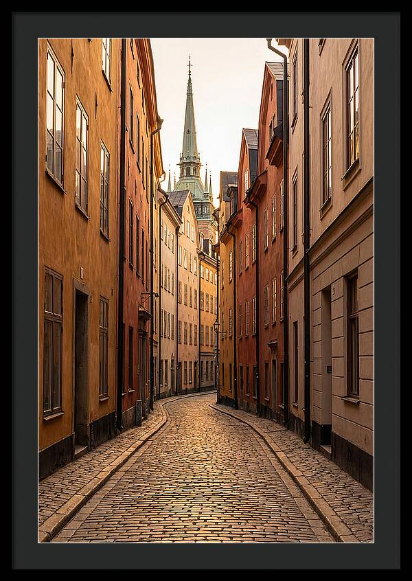 Gamla Stan At Golden Hour
