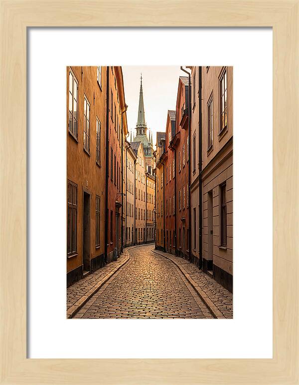 Gamla Stan At Golden Hour