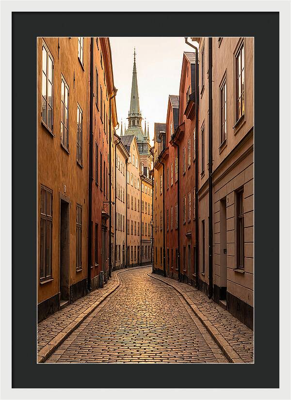 Gamla Stan At Golden Hour