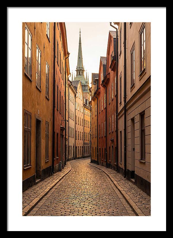 Gamla Stan At Golden Hour