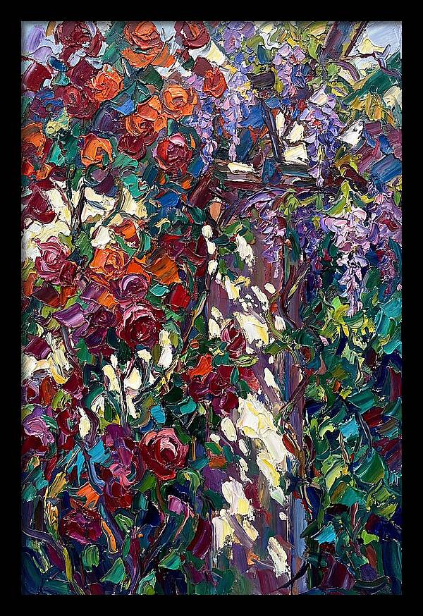 Garden Arbor In Bloom