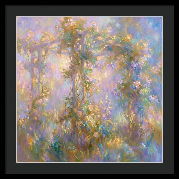 Garden Arbor In Light