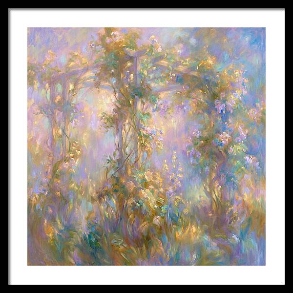 Garden Arbor In Light