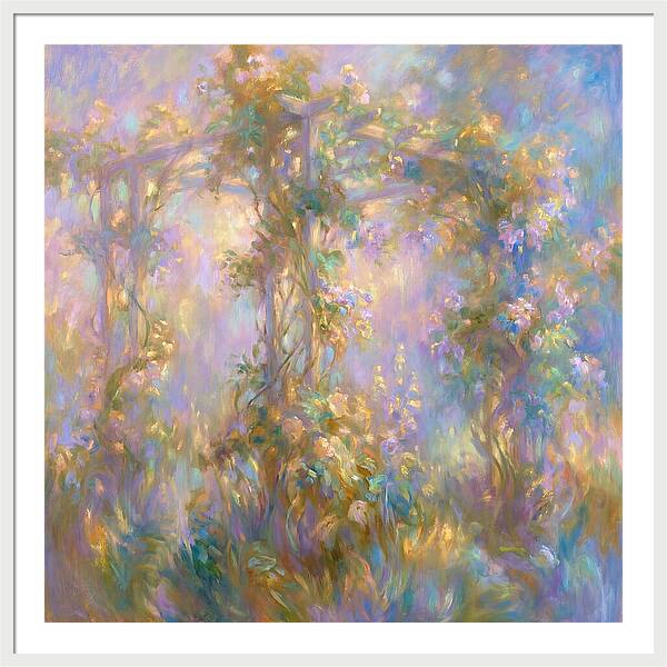 Garden Arbor In Light