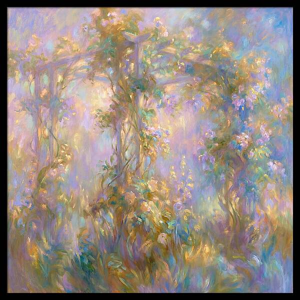 Garden Arbor In Light