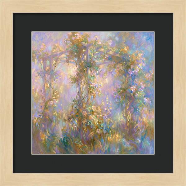 Garden Arbor In Light