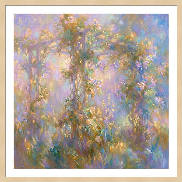 Garden Arbor In Light