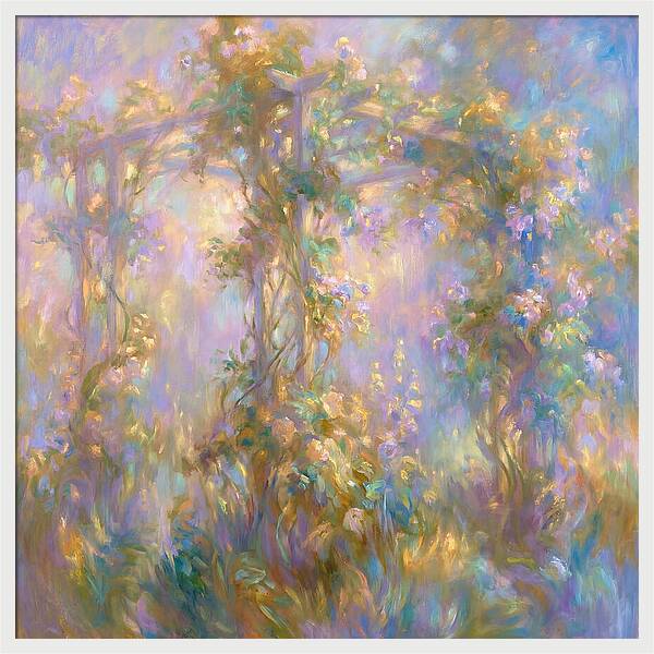 Garden Arbor In Light