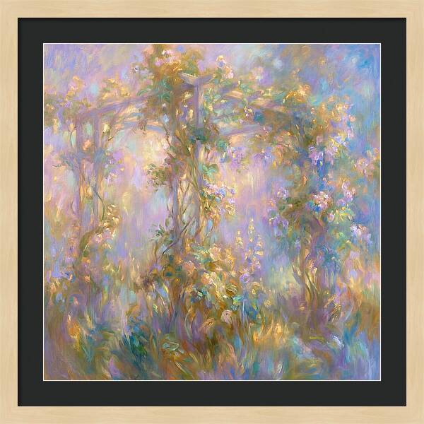 Garden Arbor In Light