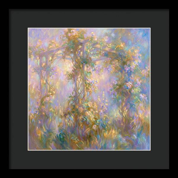 Garden Arbor In Light