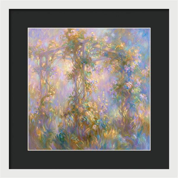 Garden Arbor In Light