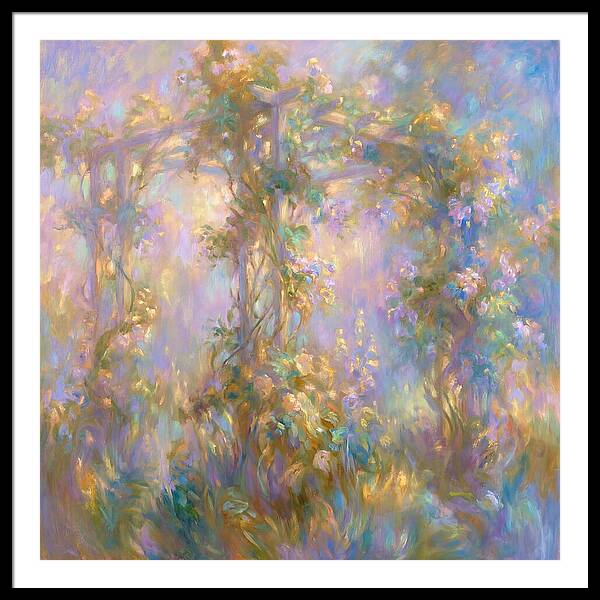 Garden Arbor In Light