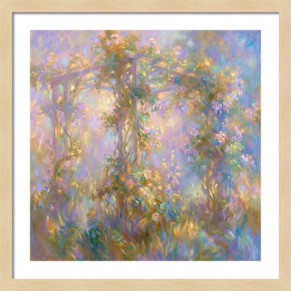 Garden Arbor In Light