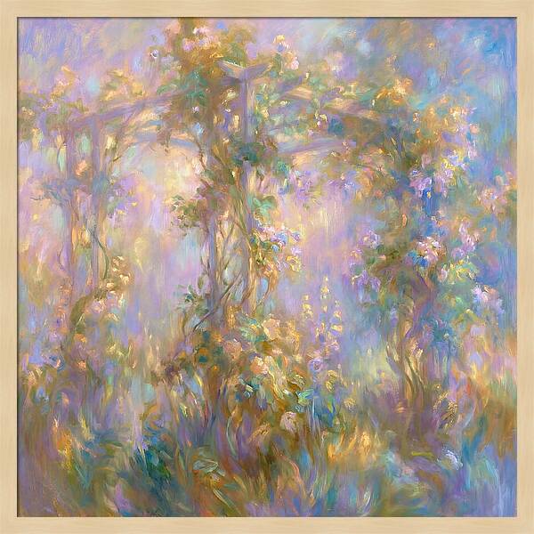 Garden Arbor In Light