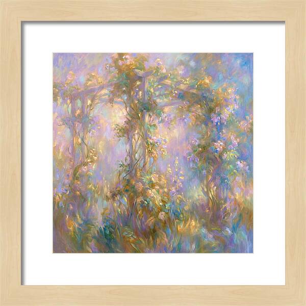 Garden Arbor In Light