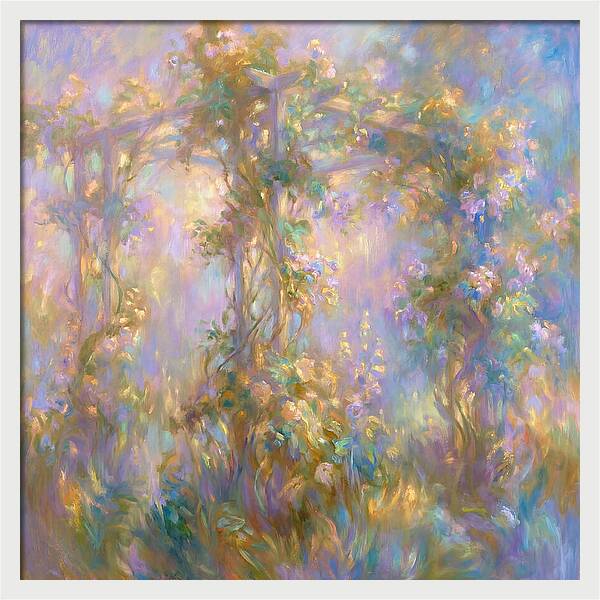 Garden Arbor In Light