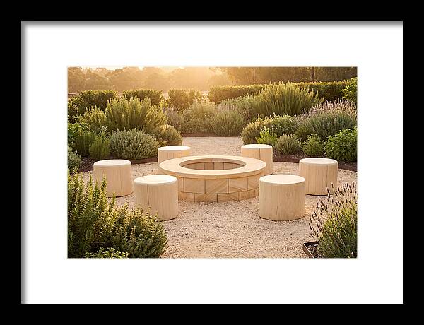 Garden Bonfire Gathering Space