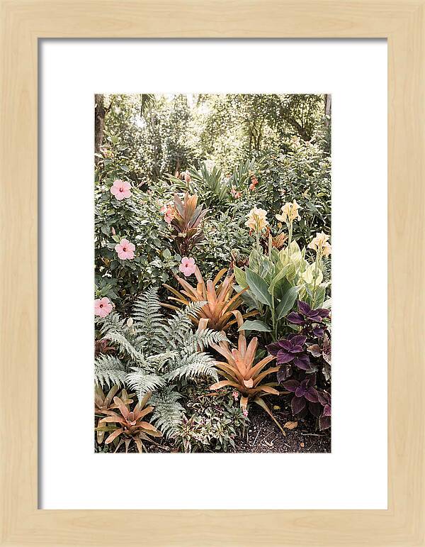 Garden Border In Soft Colors