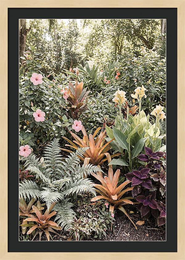 Garden Border In Soft Colors