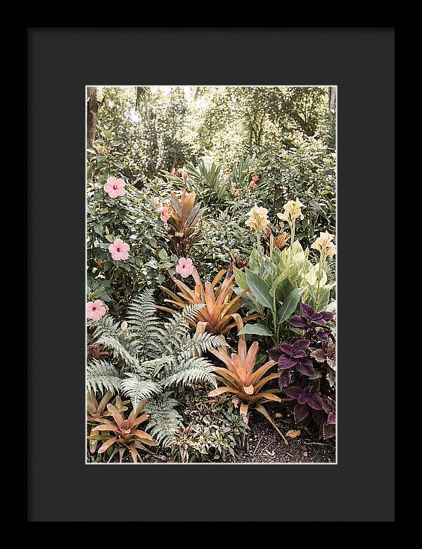 Garden Border In Soft Colors