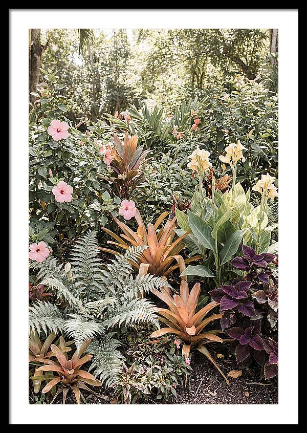 Garden Border In Soft Colors