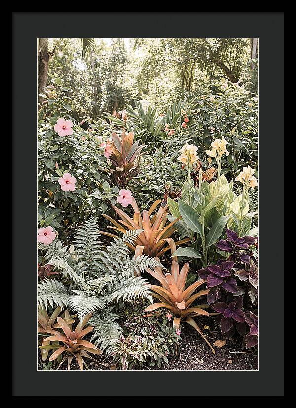 Garden Border In Soft Colors