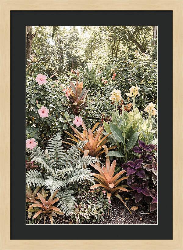 Garden Border In Soft Colors