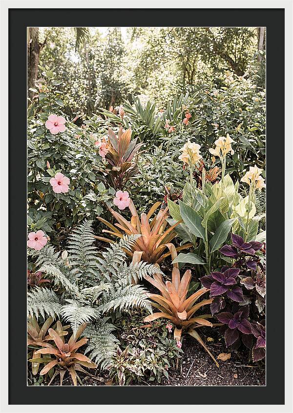 Garden Border In Soft Colors