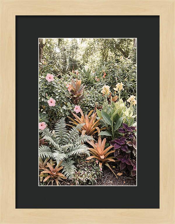 Garden Border In Soft Colors