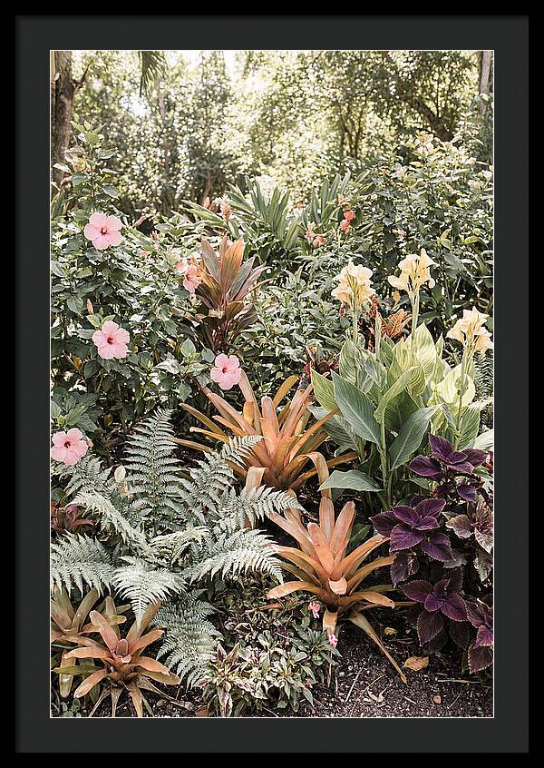 Garden Border In Soft Colors
