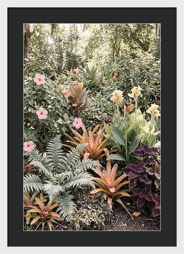Garden Border In Soft Colors