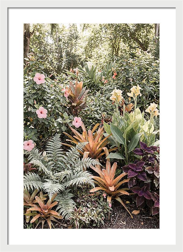 Garden Border In Soft Colors