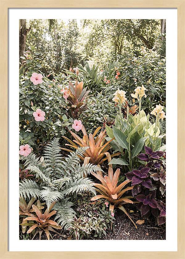 Garden Border In Soft Colors