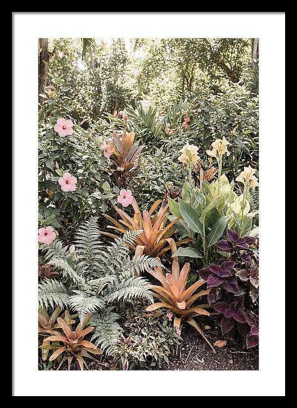 Garden Border In Soft Colors