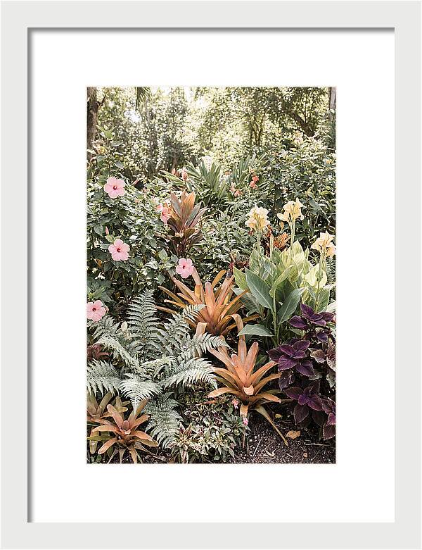Garden Border In Soft Colors